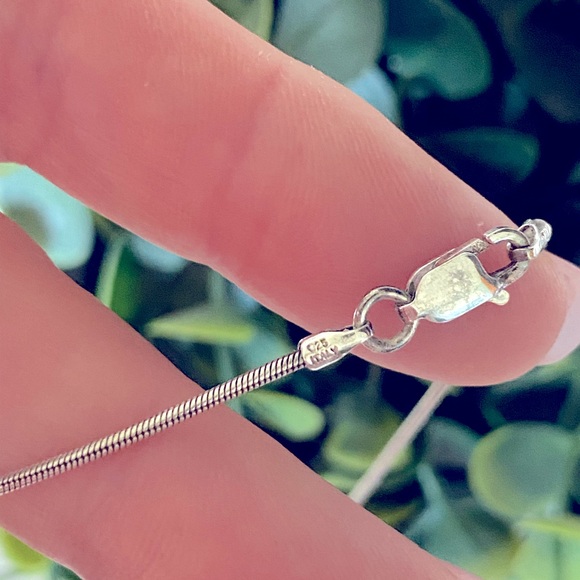 Vintage Native American Sterling Silver Multi Gemstone Cross Pendant/thick chain - Picture 3 of 7